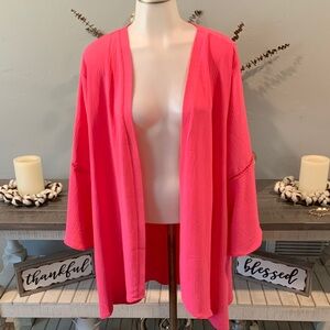 Yekaty Vibrant Pink Women's Cover-Up
